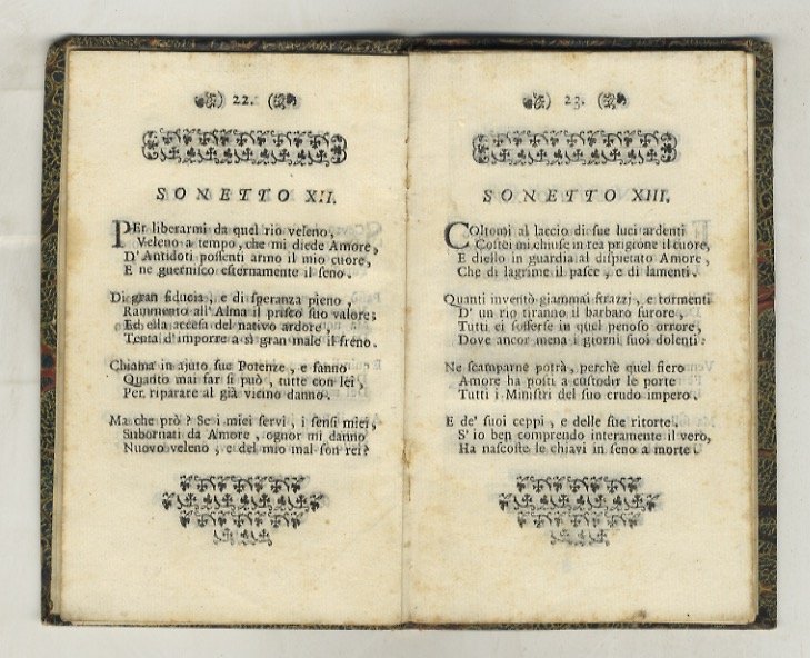 Sonetti del signor Francesco Redi aretino, Accademico della Crusca.