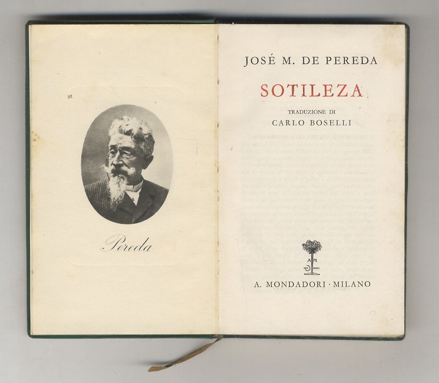 Sotileza. Traduzione di Carlo Boselli.
