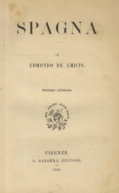 Spagna [.]. Settima edizione.