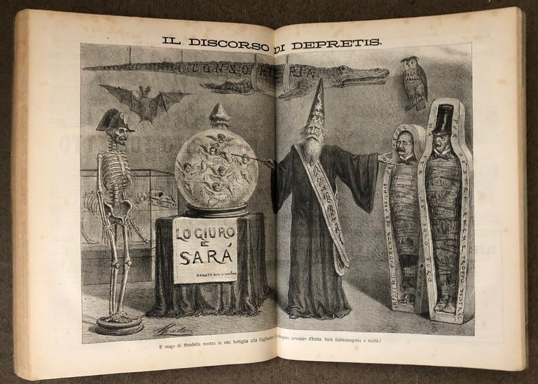 SPIRITO (LO) Folletto. Giornale umoristico illustrato. Anno XXII: 1882. Dal …