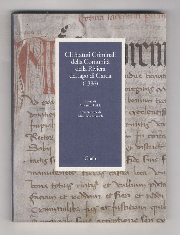 STATUTI (GLI) criminali della Comunità della Riviera del lago di …