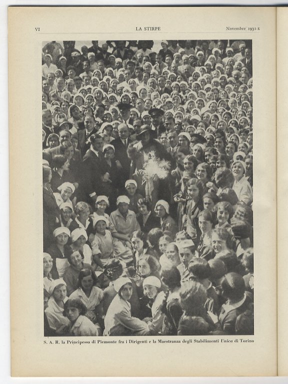 STIRPE (LA). Rivista nazionale d'arte, di politica, di sindacalismo. Direttore …