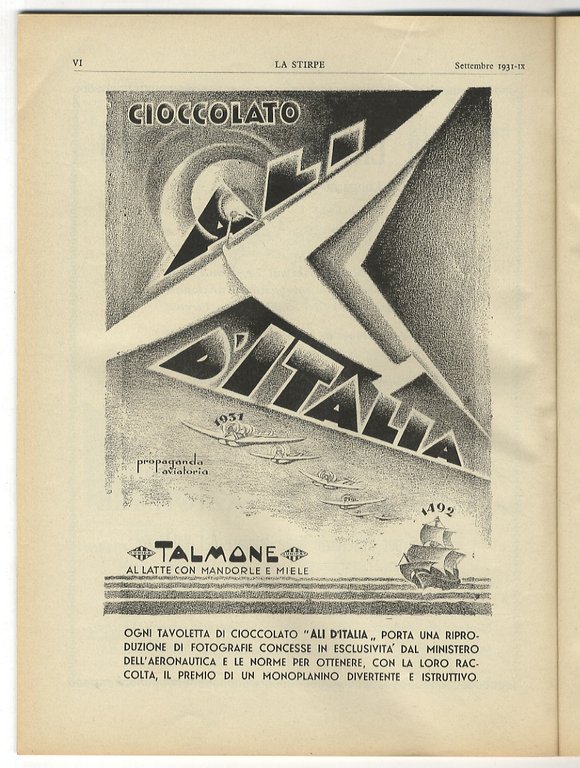 STIRPE (LA). Rivista nazionale d'arte, di politica, di sindacalismo. Direttore …