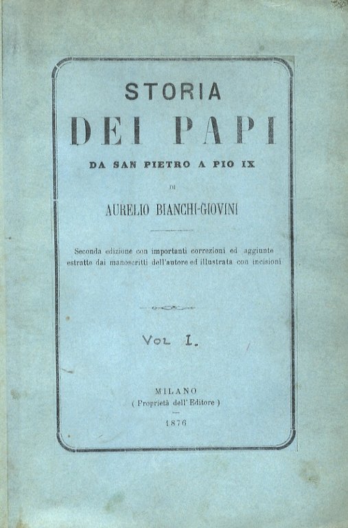 Storia dei Papi da San Pietro a Pio IX (.) … | Immagine Gallery 1