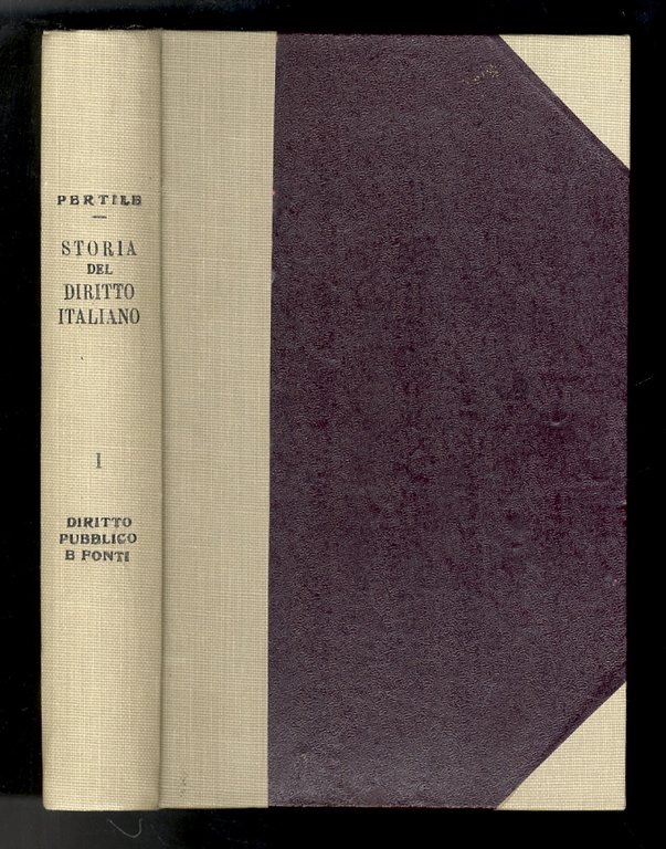 Storia del diritto italiano dalla caduta dell'Impero romano alla codificazione. …