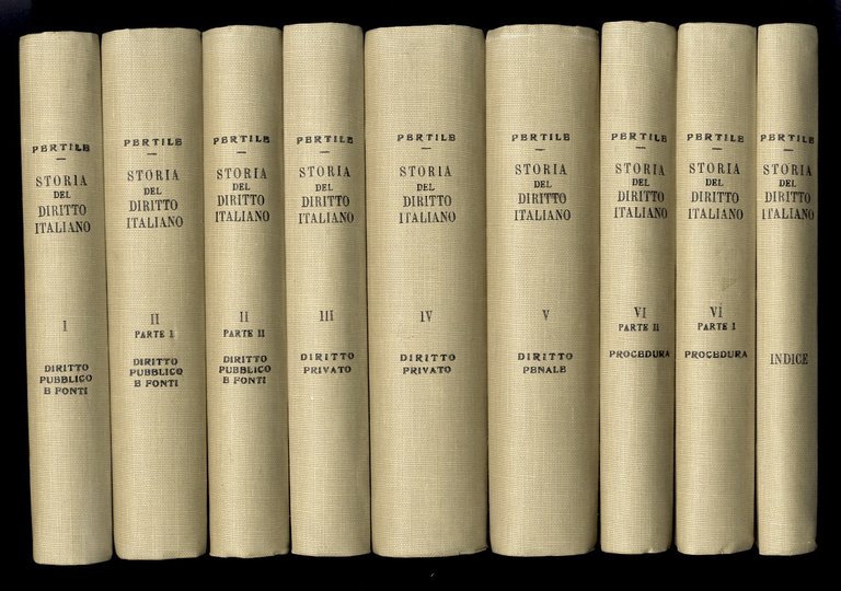 Storia del diritto italiano dalla caduta dell'Impero romano alla codificazione. …