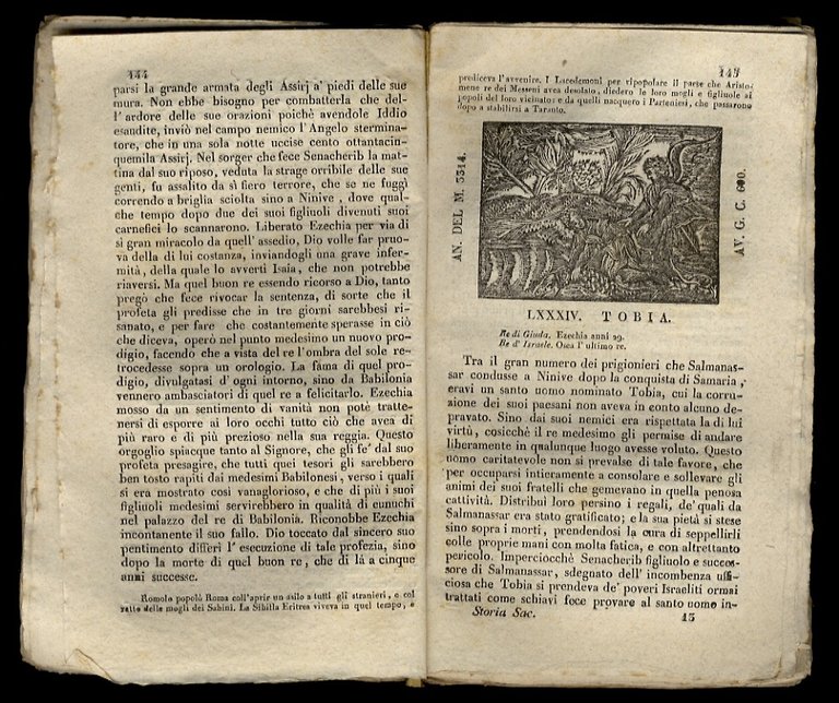 STORIA del Testamento Vecchio e Nuovo con spiegazioni estratte dai …