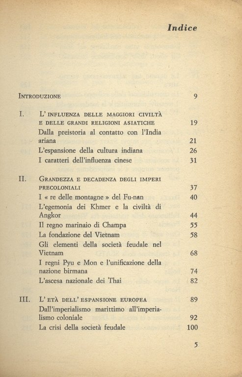 Storia del Vietnam e della regione indocinese.