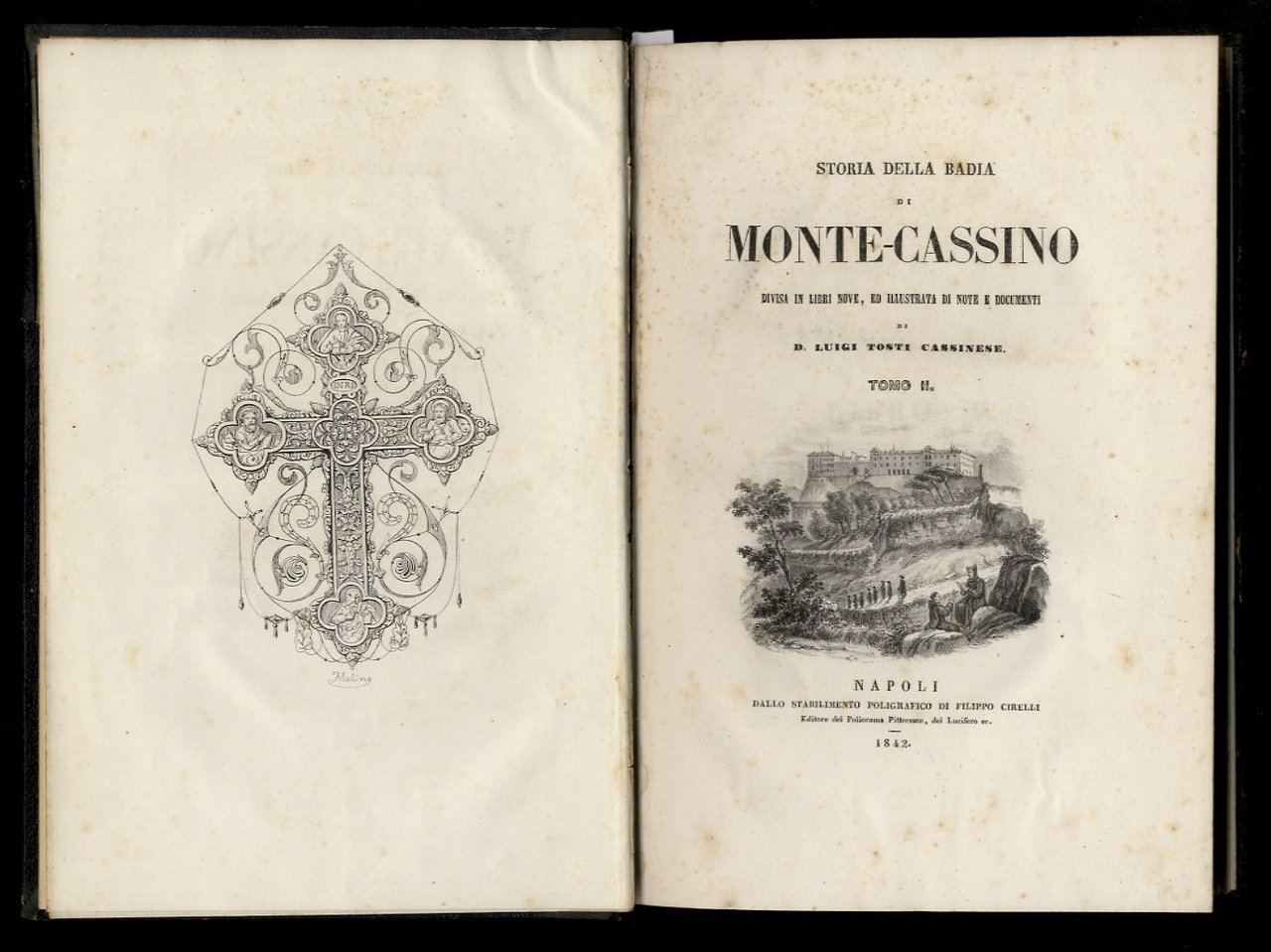 Storia della Badia di Monte-Cassino divisa in libri nove, ed …