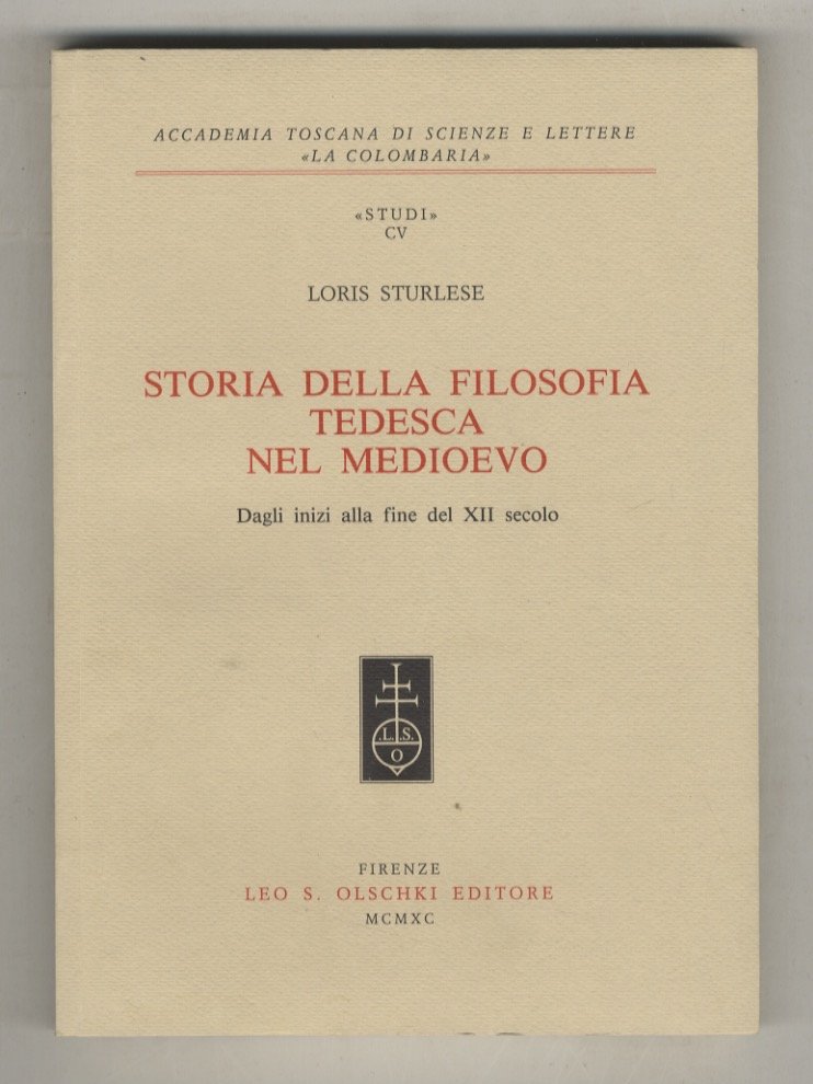 Storia della filosofia tedesca nel Medioevo. Dagli inizi alla fine …