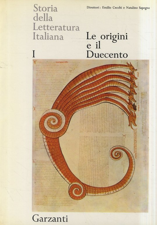 Storia della letteratura italiana.