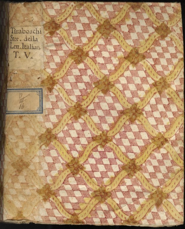 Storia della letteratura italiana del Sig. Abate Girolamo Tiraboschi, bibliotecario … | Immagine Gallery 2