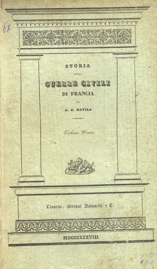 Storia delle Guerre Civili di Francia.