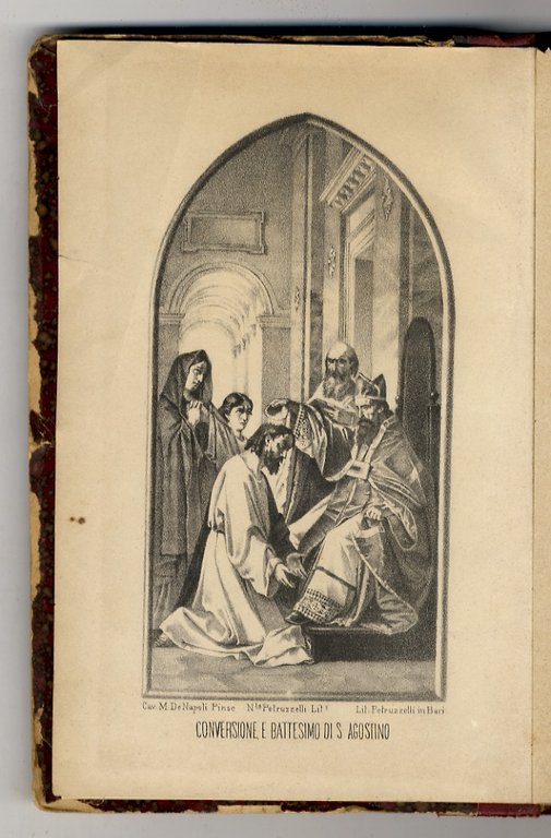 Storia popolare del gran patriarca S. Agostino, vescovo d'Ippona, padre …