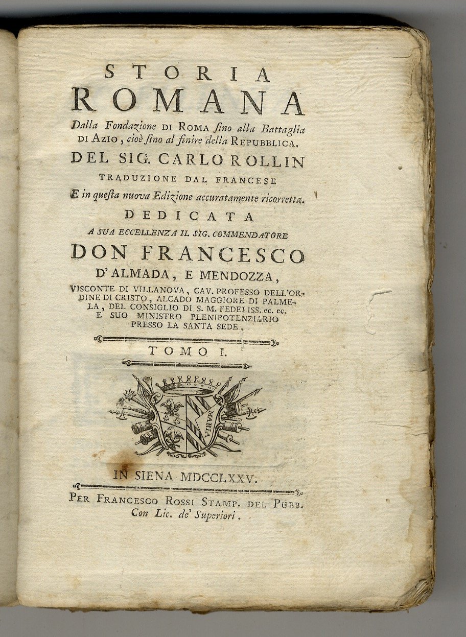 Storia Romana. Dalla Fondazione di Roma fino alla Battaglia di …