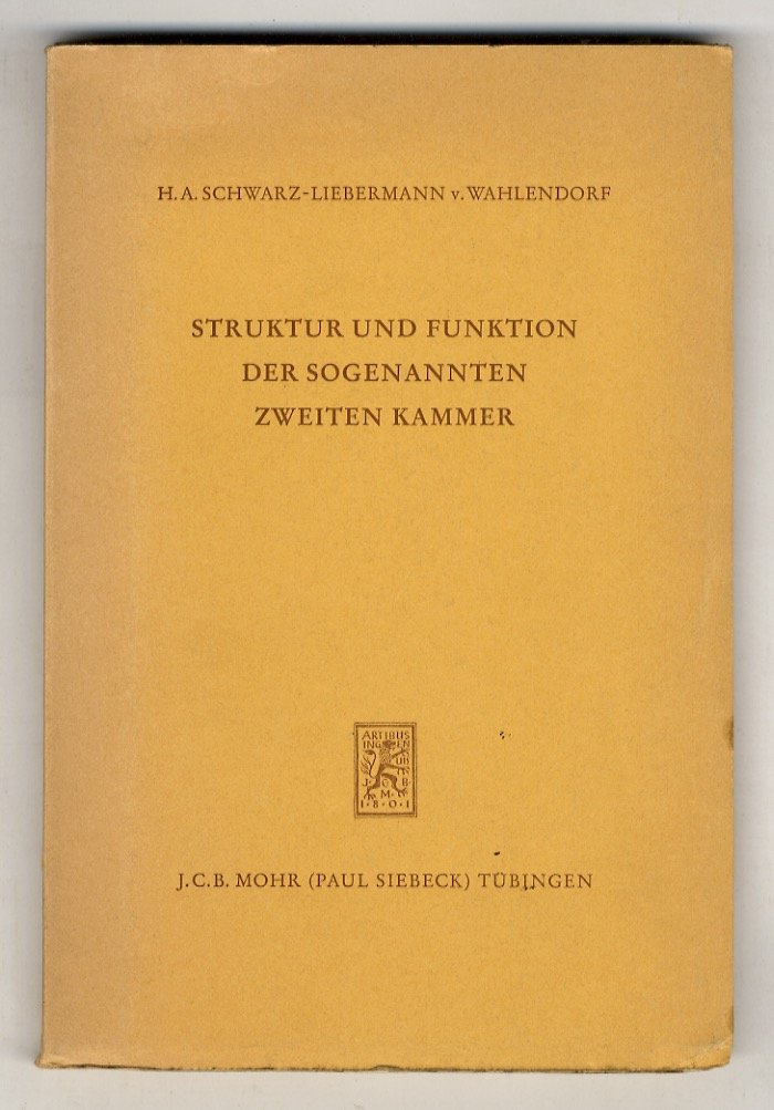 Struktur und Funktion der sogenannten Zweiten Kammer. Eine Studie zum …