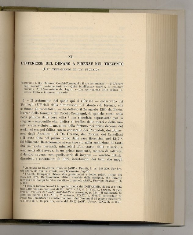 Studi di storia economica. Secoli XIII - XIV - XV. …