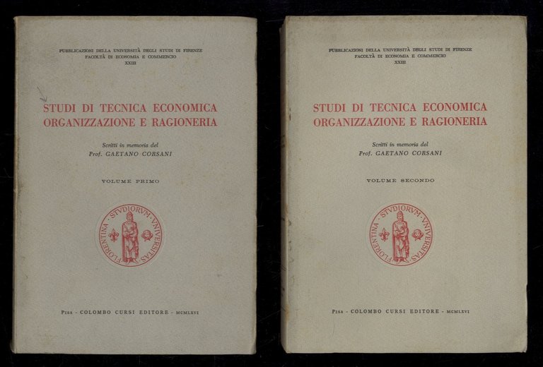 STUDI di tecnica economica, organizzazione e ragioneria. Scritti in memoria … | Immagine Gallery 1