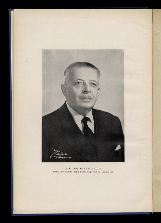 Studi in onore di Ernesto Eula. Primo presidente della Corte …