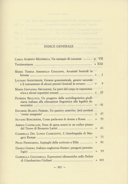 Studi linguistici per i 50 anni del Circolo Linguistico Fiorentino …