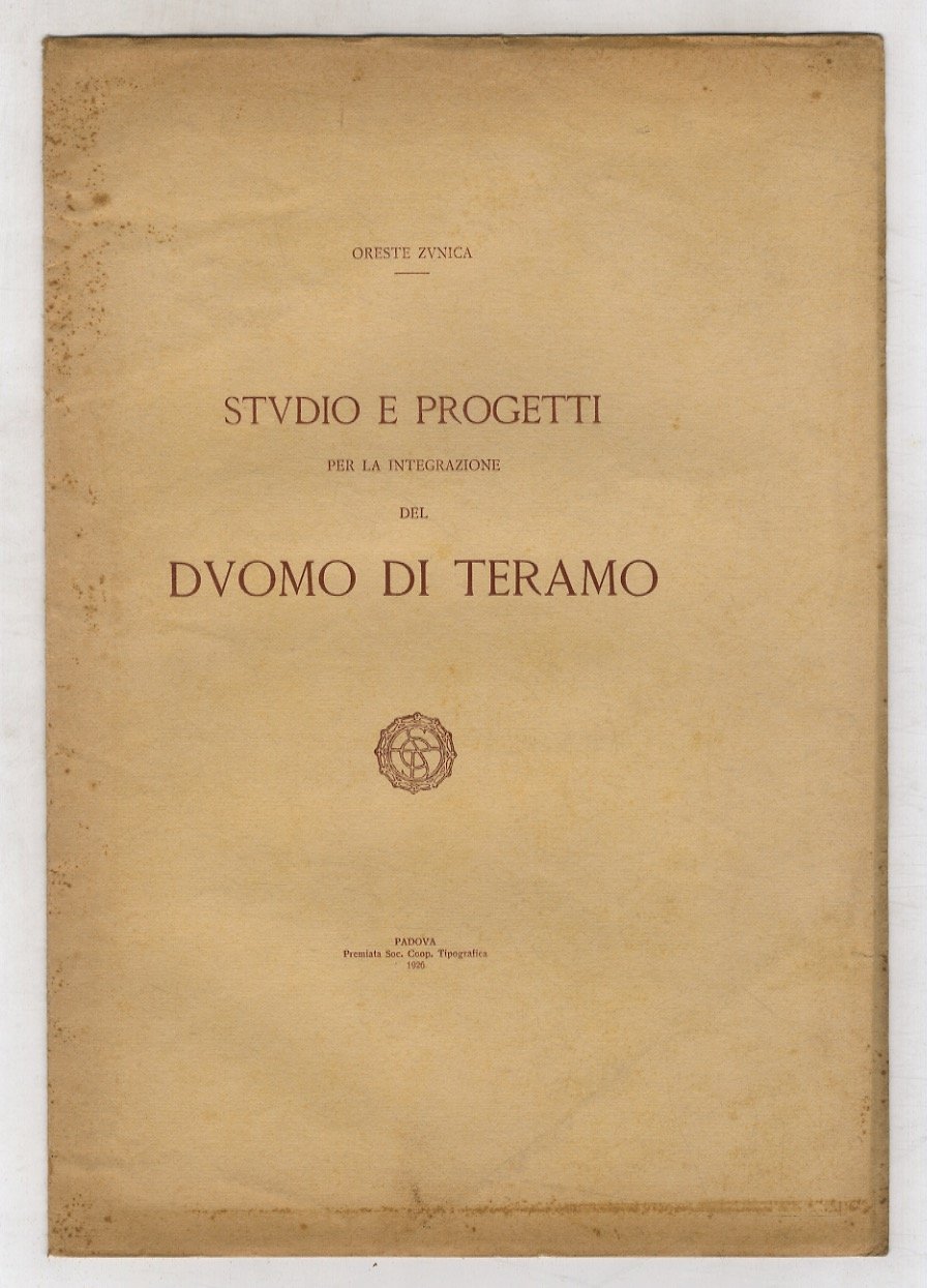 Studio e progetti per la integrazione del Duomo di Teramo.