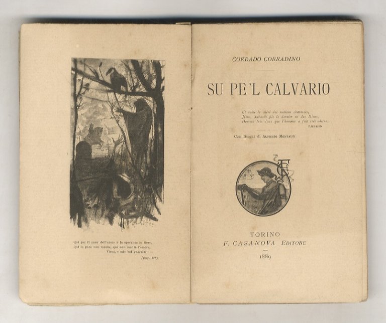 Su pe'l Calvario. Con disegni di Alfredo Montalti.