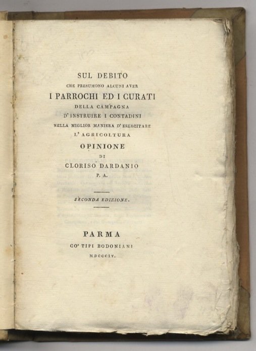 Sul debito che presumono alcuni aver i parrochi ed i … | Immagine principale