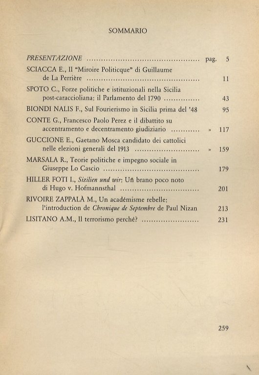 Sul fourierismo in Sicilia prima del '48. (In: "Annali 80" …