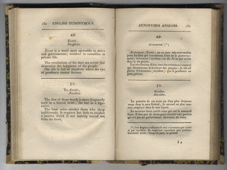 Synonymes anglois; ou différence entre les mots réputés synonymes dans …