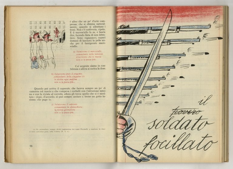 Ta-pum. Canzoni in grigioverde,commentate, armonizzate, illustrate da Salsa, Piccinelli, Bazzi; …