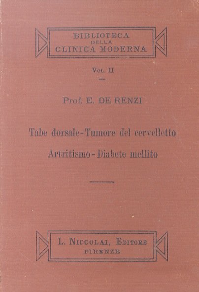 Tabe dorsale - Tumore del cervelletto - Artritismo - Diabete …