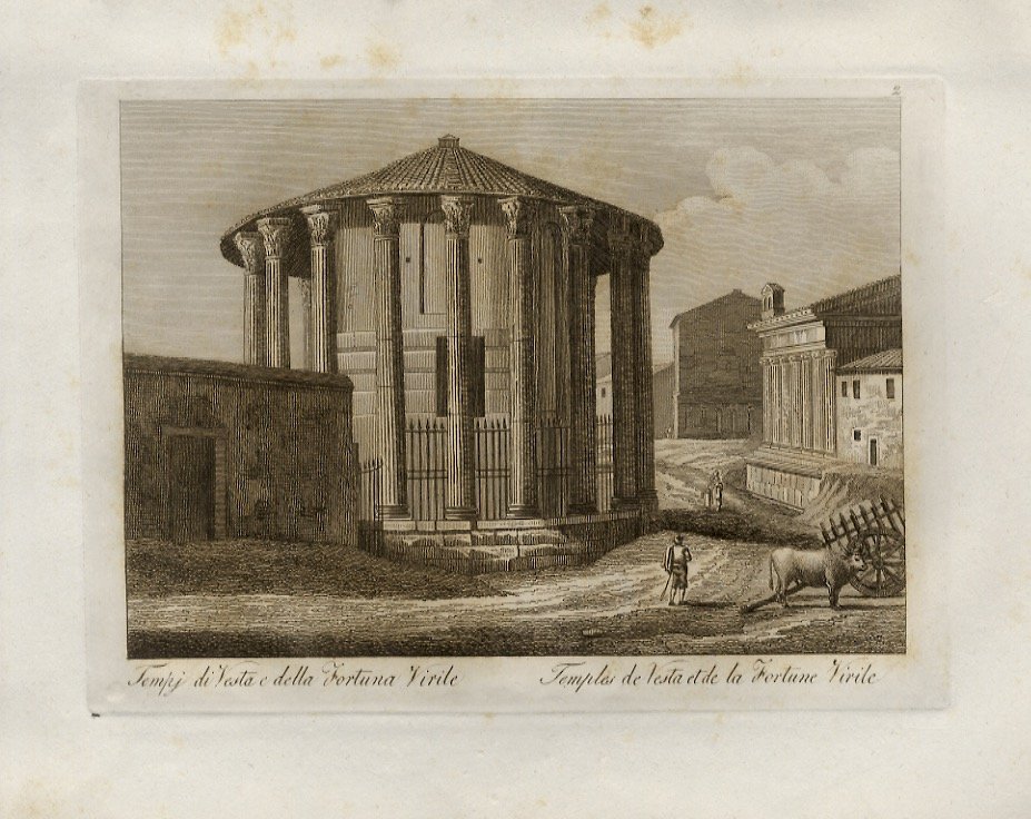 Tempi di Vesta e della Fortuna Virile / Temples de … | Immagine principale