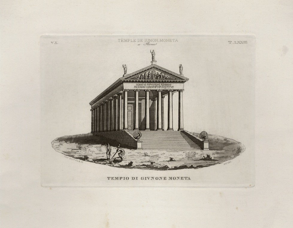 Tempio di Giunone Moneta[Ricostruzione]. | Immagine principale