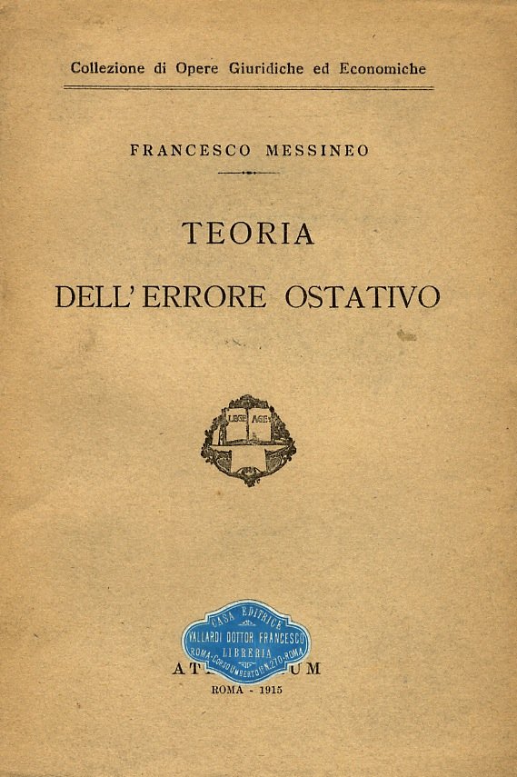 Teoria dell'errore ostativo. | Immagine principale