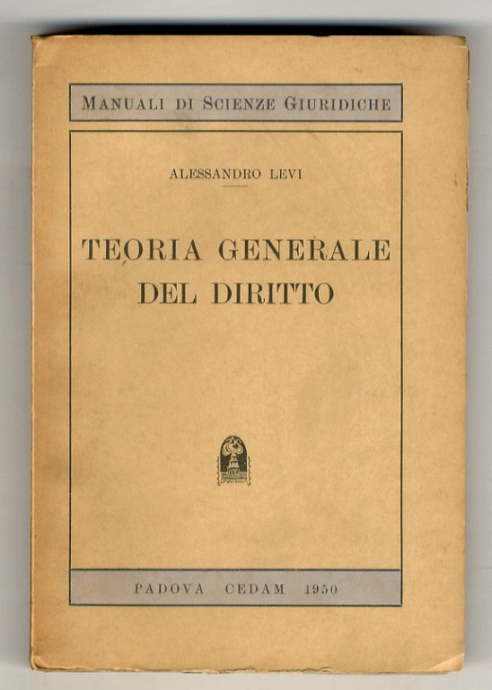 Teoria generale del diritto.