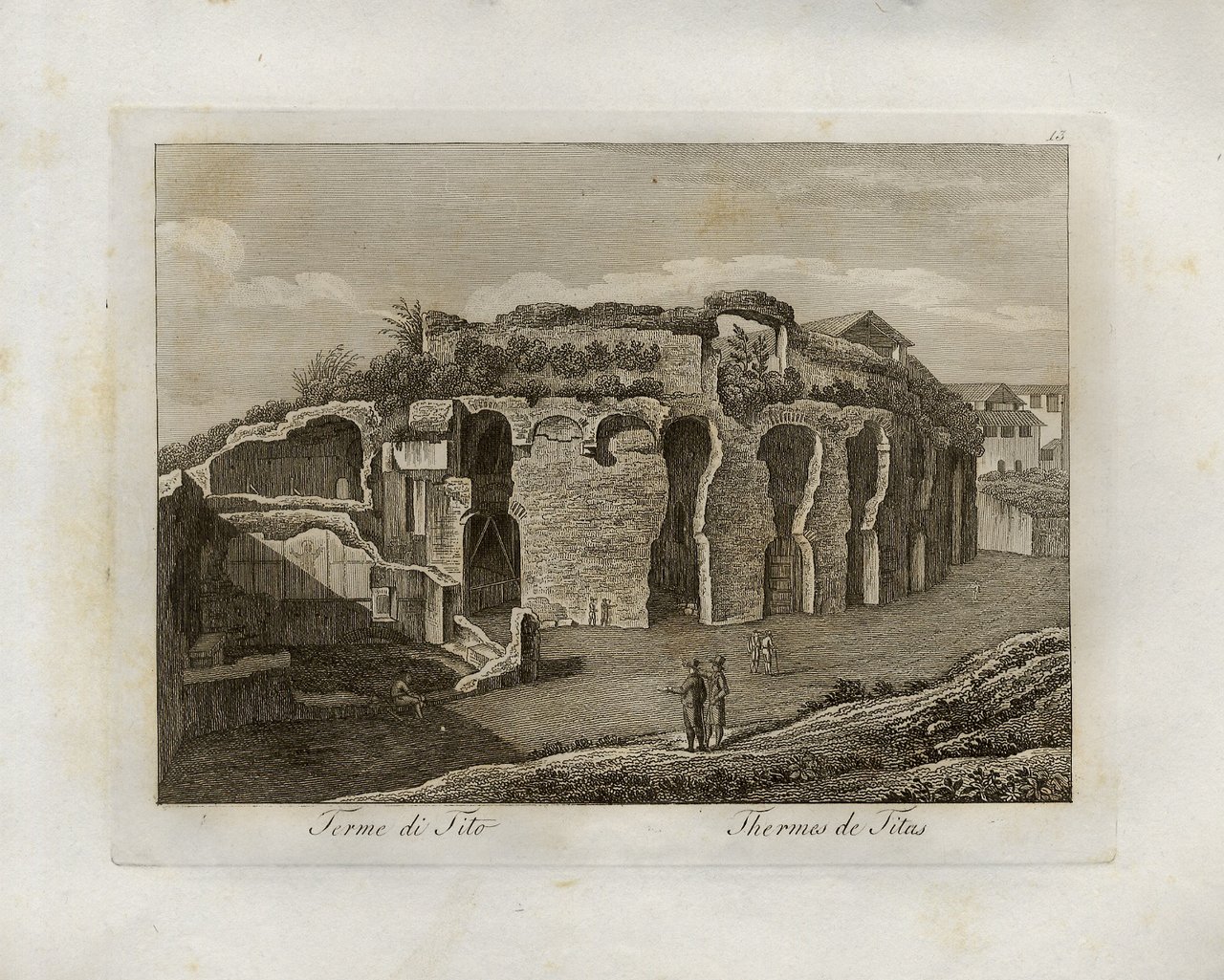 Terme di Tito / Thermes de Titus. | Immagine principale
