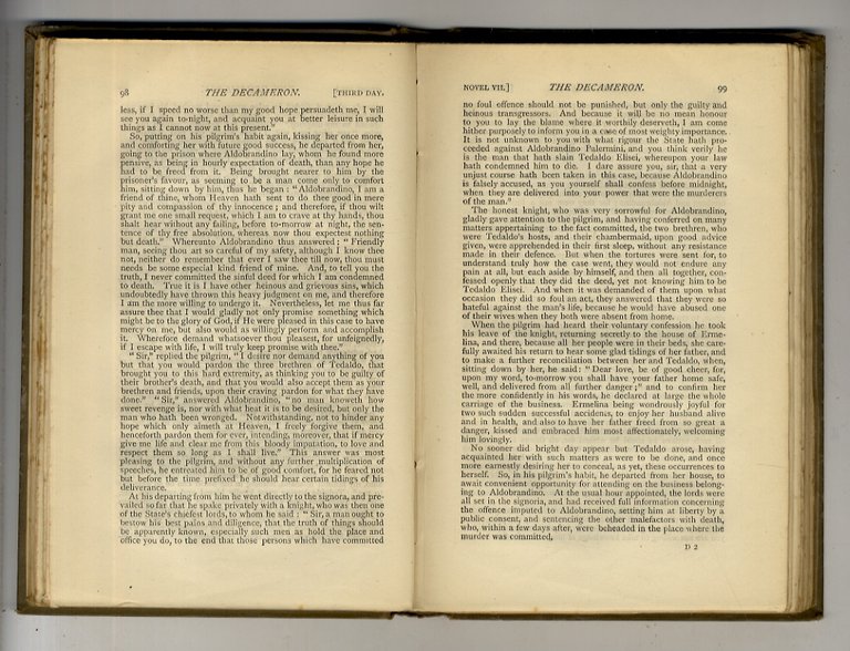 The Decameron of Giovanni Boccaccio, including forty of its hundred …