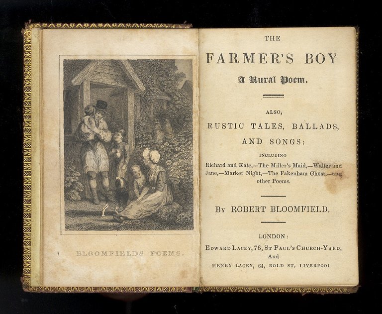 The Farmer's Boy. A rural Poem (.) by Robert Bloomfield.