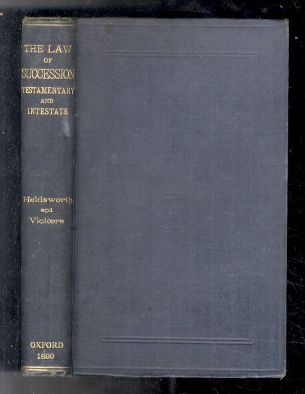 The Law of Succession. Testamentary and intestate. | Immagine Gallery 2