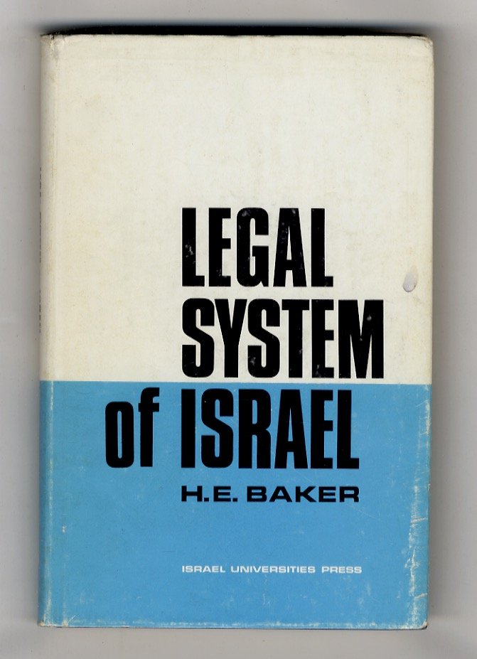 The legal system of Israel.