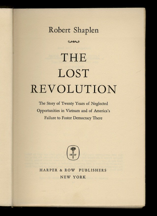 The Lost Revolution. The Story of Twenty Years od negleted … | Immagine principale