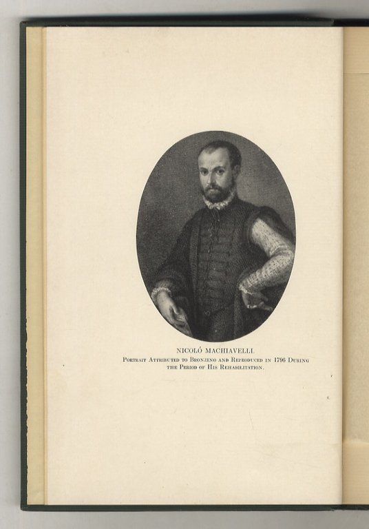 The private correspondence of Nicolo Machiavelli. | Immagine Gallery 2