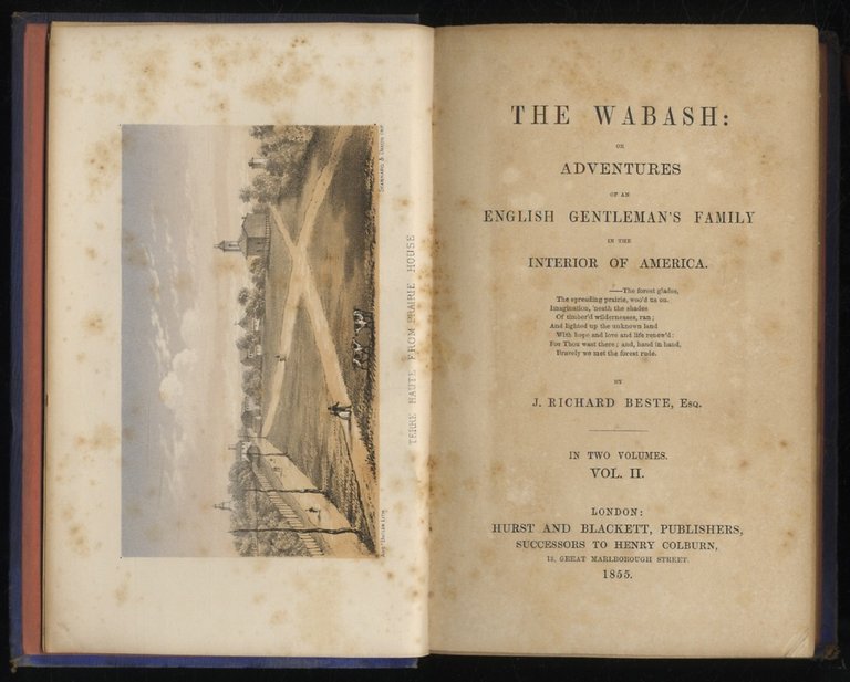 The Wabash: or Adventures of an English Gentleman's Family in …