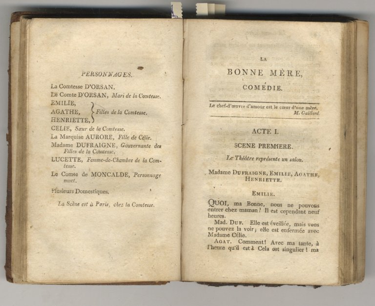 Théâtre à l'usage des jeunes personnes. Tome II. (Les Ennemies …