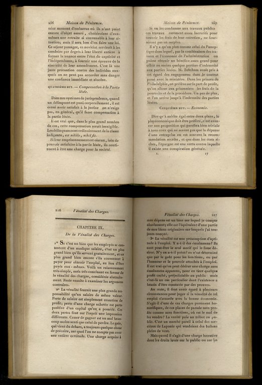 Théorie des peines et des récompenses. Ouvrage extrait des manuscrits …