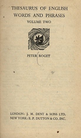 Thesaurus of English Words and Phrases. Revised by Andrew Boyle …