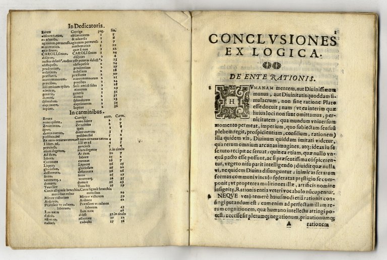 Theses ex universa peripatetica doctrina quas Carlous Andreas Orchius comensis …