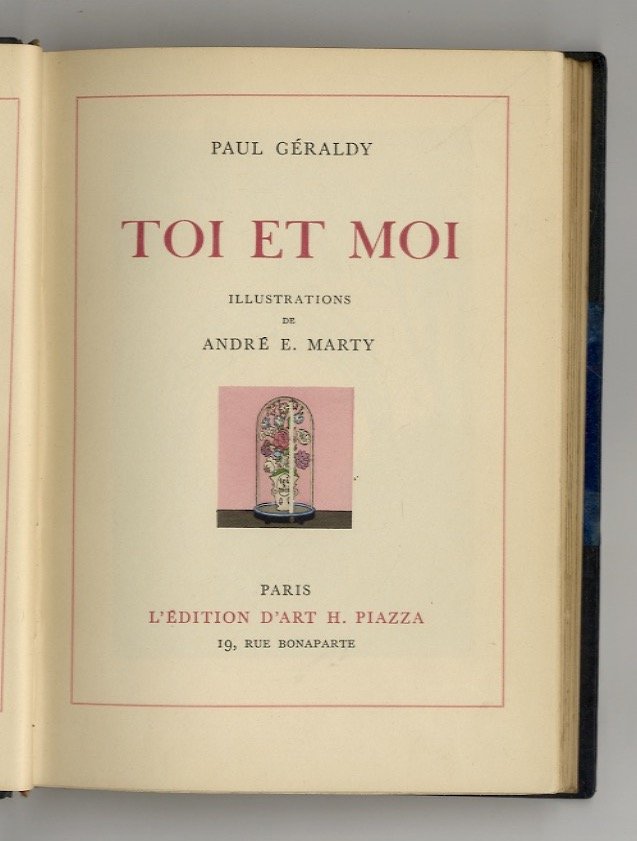 Toi et Moi. Illustrations de André E. Marty.