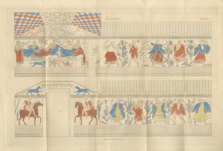Tour to the Sepulchres of Etruria, in 1839.