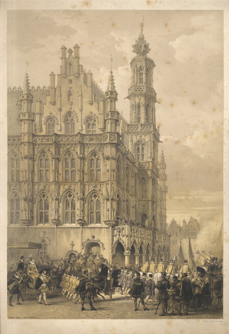 Townhall, Oudenarde [Belgio].